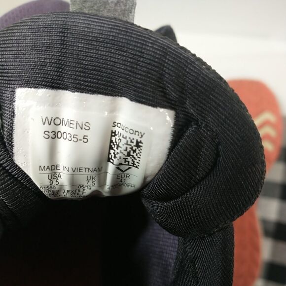 Saucony VersaFoam Inferno Women’s Size 9.5  Shoes Purple Lace Up S30035-5 - Picture 10 of 10